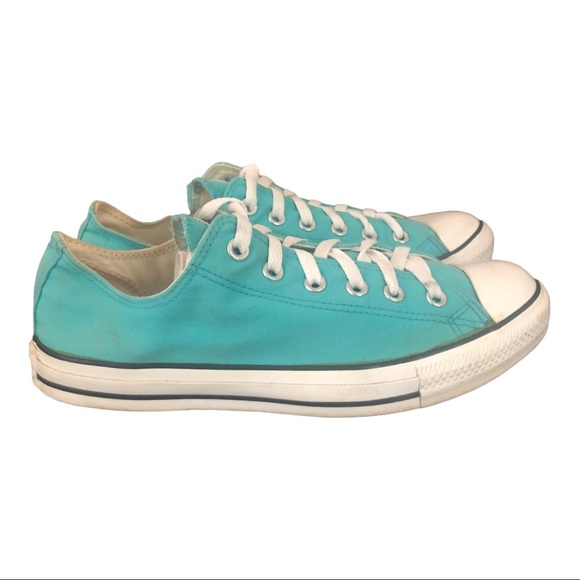 Converse Sneakers, Turquoise Size 8